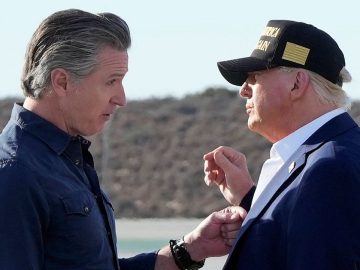 California Steps Into the National Crossfire as Newsom and Trump Escalate Their Political War