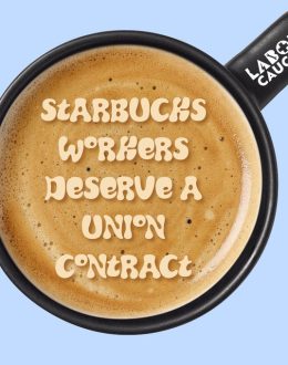 Sanders, 80+ Dems Tell Starbucks: Stop Union Busting