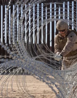 Massive Concertina Wire Border Push Begins Across Southwest