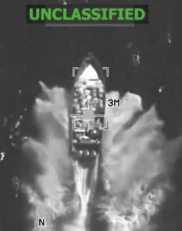 The United States destroyed another drug-trafficking vessel in the Eastern Pacific.