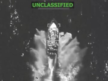 The United States destroyed another drug-trafficking vessel in the Eastern Pacific.