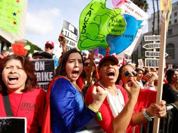 Los Angeles Teachers Take a Stand Against Congressional Support for Israel
