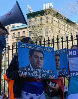 Trump Frees Ex-President of Honduras, Right-Wing “Narco-Dictator” Convicted of Drug Trafficking