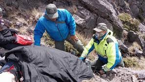 Five people rescued on Nevado de Colima volcano; one died Five people rescued on Nevado de Colima volcano; one died