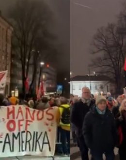 Norwegians are unhappy with Corina’s Nobel Prize: groups protest