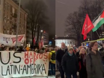 Norwegians are unhappy with Corina’s Nobel Prize: groups protest