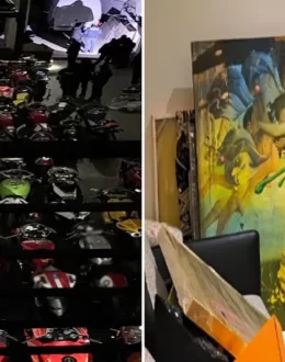 Authorities Seize 62 Motorcycles and Drugs Linked to Ryan James Wedding, Former Olympic Athlete and Associate of Los Chapitos