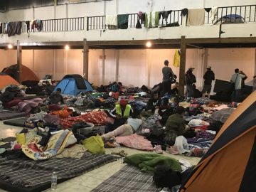 Thousands of Deported Migrants Find Refuge at Tijuana Mega Shelter