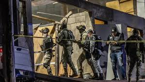 Authorities in Baja California raided a clandestine methamphetamine lab in Tijuana. Authorities in Baja California raided a clandestine methamphetamine lab in Tijuana.