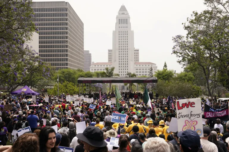 Trump Orders DHS To Avoid Citywide Protests As ICE Out Demonstrations ...
