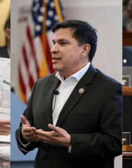 Three Latino Democrats Break With Their Party on DHS Funding as ICE Debate Intensifies