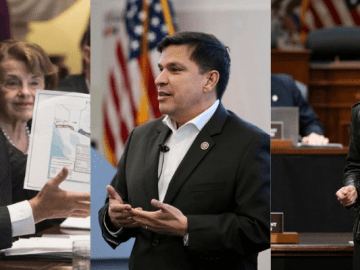 Three Latino Democrats Break With Their Party on DHS Funding as ICE Debate Intensifies