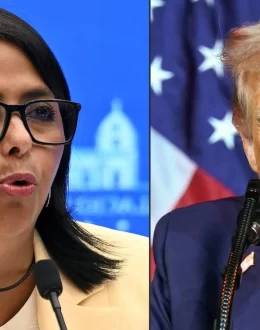 Delcy Rodríguez to Trump: “Here we have an interim president, but a president held hostage in the US”