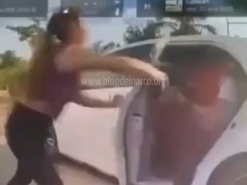 VIDEO: Moments when Mexican influencer ‘La Nicholette’ is ‘kidnapped’ in Culiacán by criminal groups
