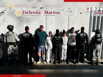 Six members of the Tren de Aragua gang arrested in Mexico City