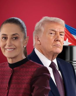 Trump asked Sheinbaum to stop sending oil to Cuba; “and she stopped,” he says.