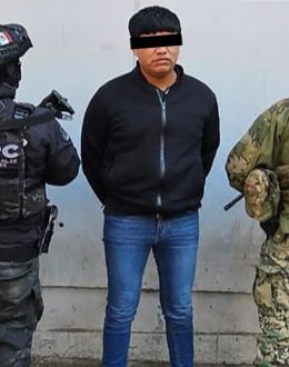 ‘El Flaco,’ an operative for the Salazar cartel, affiliated with the Sinaloa Cartel, was arrested in Querétaro.