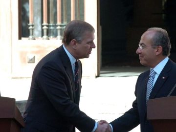 This is how Prince Andrew visited Mexico twice