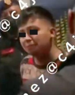 “Mom!”… ‘El Donas’ of the Anti-Union Force breaks down in tears during his arrest in Mexico City