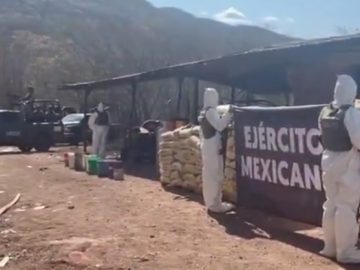 With Over Half a Ton of Methamphetamine: Navy Locates “Los Chapitos” Drug Lab in Mocorito, Sinaloa
