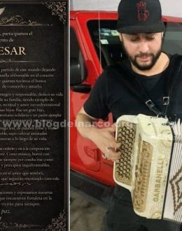 Hitmen intercepted and executed Julio César Beltrán, accordionist for Grupo Arraigado, in Culiacán. The band members sing corridos about La Mayiza.