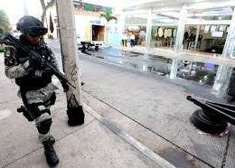 Military Guards Funeral Home for “El Mencho” Wake