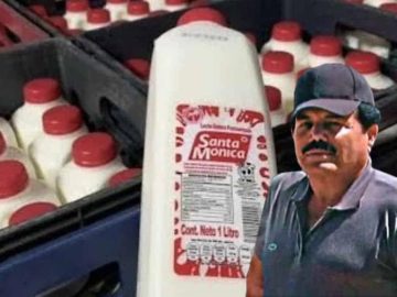 The milk brand produced by “El Mayo” in Sinaloa, named after his daughter Mónica Zambada