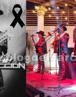 In Tijuana, a man hired the band “Reacción” for his birthday; while they were performing, he pulled out a gun, killed the lead singer, and wounded the backing vocalist.