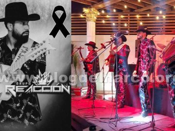 In Tijuana, a man hired the band “Reacción” for his birthday; while they were performing, he pulled out a gun, killed the lead singer, and wounded the backing vocalist.
