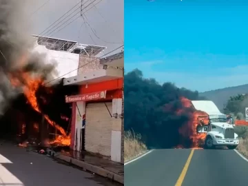 Cars and Businesses Set Ablaze in Nayarit Following Capture of ‘El Jardinero’