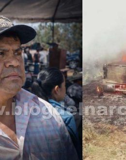 Lázaro Mendoza, another environmental defender from Michoacán, was abducted, executed, and incinerated; he had gone missing in Salvador Escalante.