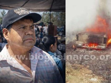 Lázaro Mendoza, another environmental defender from Michoacán, was abducted, executed, and incinerated; he had gone missing in Salvador Escalante.