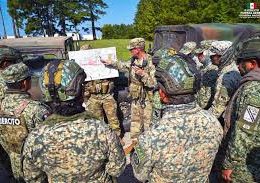Elite members of the Mexican Army traveled to the United States for specialized training.