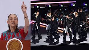 BTS at the National Palace Today, Announces Claudia Sheinbaum