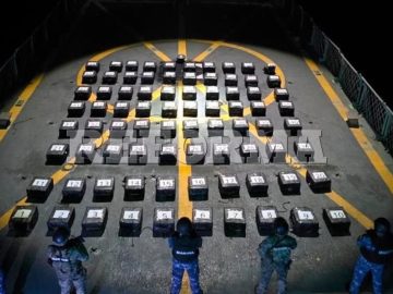 Three Men Sentenced for Transporting Over Two Tons of Cocaine Off the Coast of Acapulco