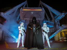 The Day Luke and Darth Vader Met at Galaxy’s Edge in Disneyland