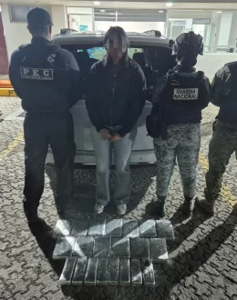 Guanajuato: US Woman Arrested with Over 59,000 Doses of Cocaine