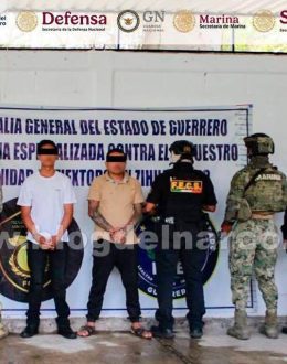 In Zihuatanejo, Guerrero, Juan “El Junior,” second-in-command of the Viagras de Michoacán, was arrested.