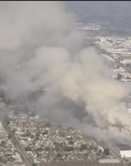 Boyle Heights Warehouse Fire Sends Smoke Across Los Angeles. Here’s What Residents Need to Know About Air Quality Risks