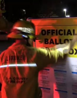 Fire-Damaged Ballots Found in Downtown Los Angeles Drop Box; Officials Investigate Possible Election Interference