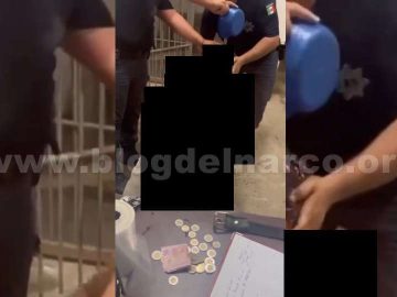 Viral video shows Coquimatlán, Colima police officers torturing a handcuffed man at Public Security facilities