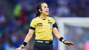 Katia Itzel García, the first Mexican female referee at a World Cup, makes her debut this Sunday.