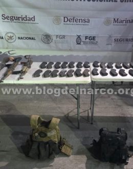 State police repelled an attack in Mazatlán, Sinaloa, and arrested two gunmen, while also seizing weaponry and tactical gear.