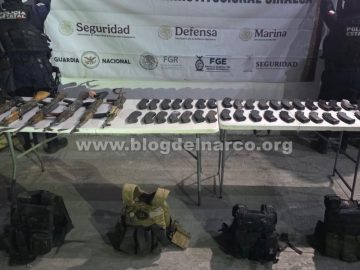 State police repelled an attack in Mazatlán, Sinaloa, and arrested two gunmen, while also seizing weaponry and tactical gear.