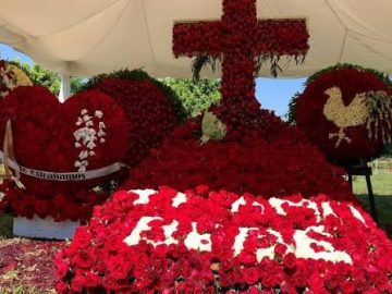 Thousands of roses and an apparent message from family: images of “El Mencho’s” grave on Father’s Day