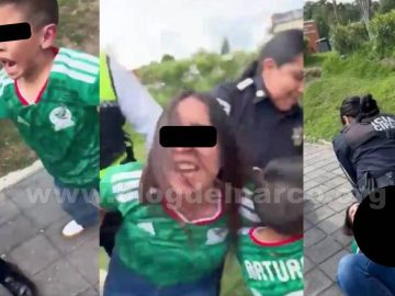 Drunk Driving in Cholula, Puebla, Nearly Hits Pedestrians; Police Arrested, But Recorded the Incident and Played the Victim