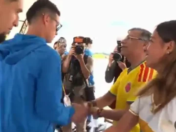 Antonella Petro reaffirms her support for James Rodríguez and the Colombian National Team: “You are my hero; we are one country.”