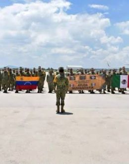 Doctors, rescue workers, and tons of supplies: the contingent Mexico deployed to Venezuela following the earthquakes