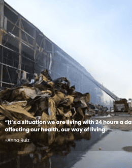 Boyle Heights Residents Say Lineage Warehouse Fire Smell Has Become Unbearable: “At This Moment, There Is No Way Out”