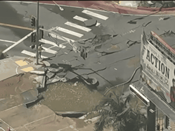 Sunset Boulevard Closed After Massive Water Main Break Creates Sinkhole in West Hollywood: What Drivers and Residents Need to Know